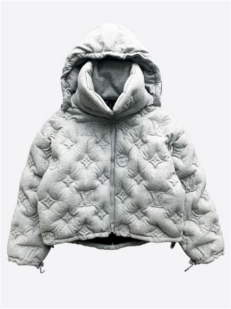 louis vuitton monogram reflective jacket|lv monogram boyhood puffer jacket.